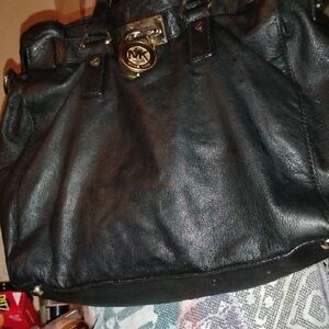 Michael Kors Black Leather Handbag